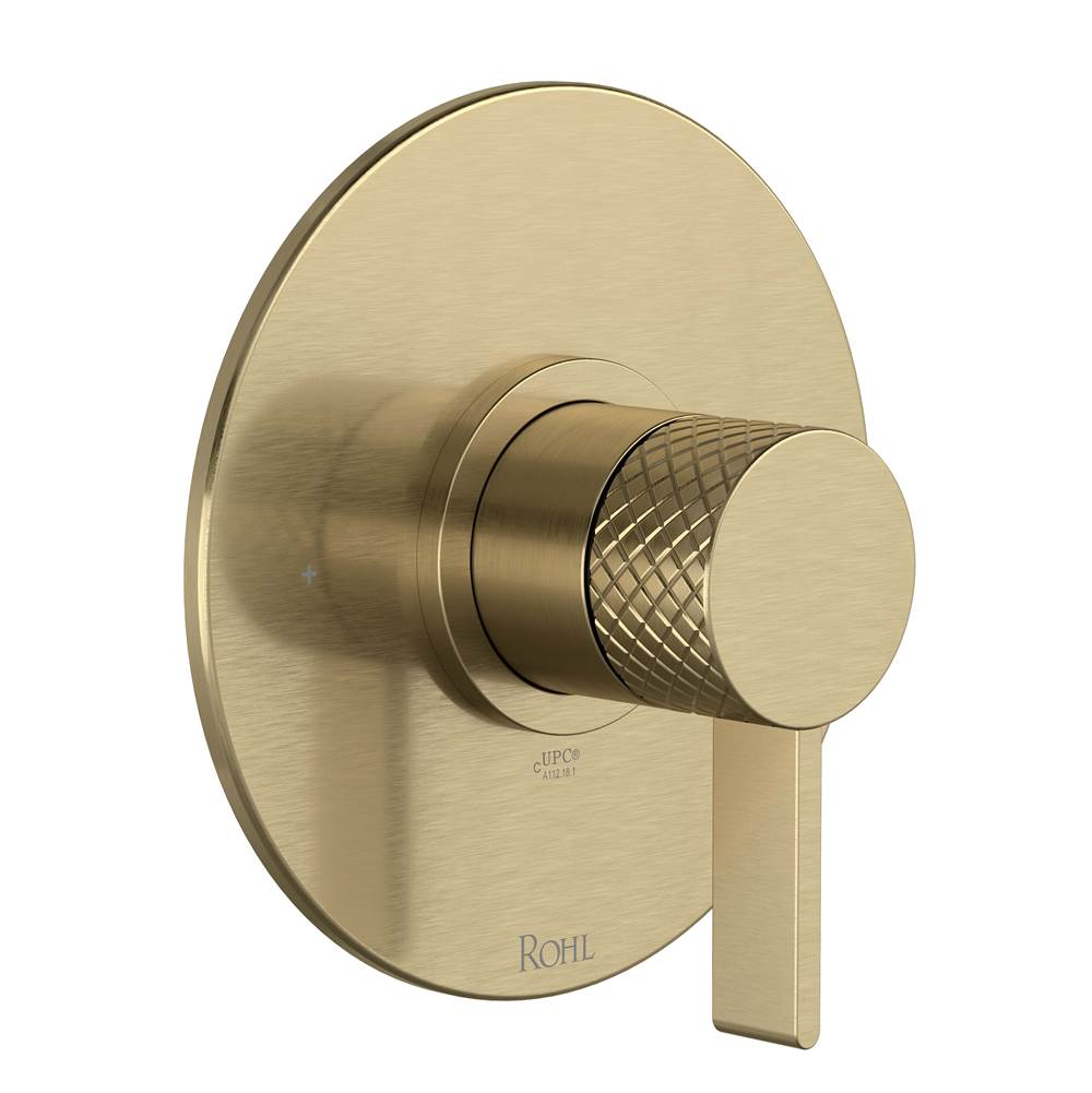 ROHL TTE51W1LMAG Tenerife 1/2" Pressure Balance Trim In Antique Gold