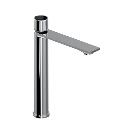 ROHL EC02D1IWPCB Eclissi Single Handle Tall Lavatory Faucet In Polished Chrome/Matte Black