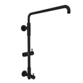 ROHL L0095MB Retro-Fit Shower Column Riser With Diverter In Matte Black