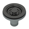 ROHL 738BKS Basket Strainer In Black Stainless Steel