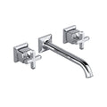 ROHL TAP08W3XMAPC Apothecary Wall Mount Lavatory Faucet Trim In Polished Chrome