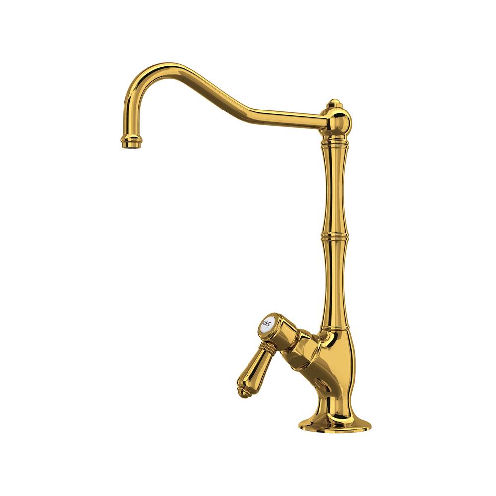 ROHL A1435LMULB-2 Acqui Filter Kitchen Faucet In Unlacquered Brass