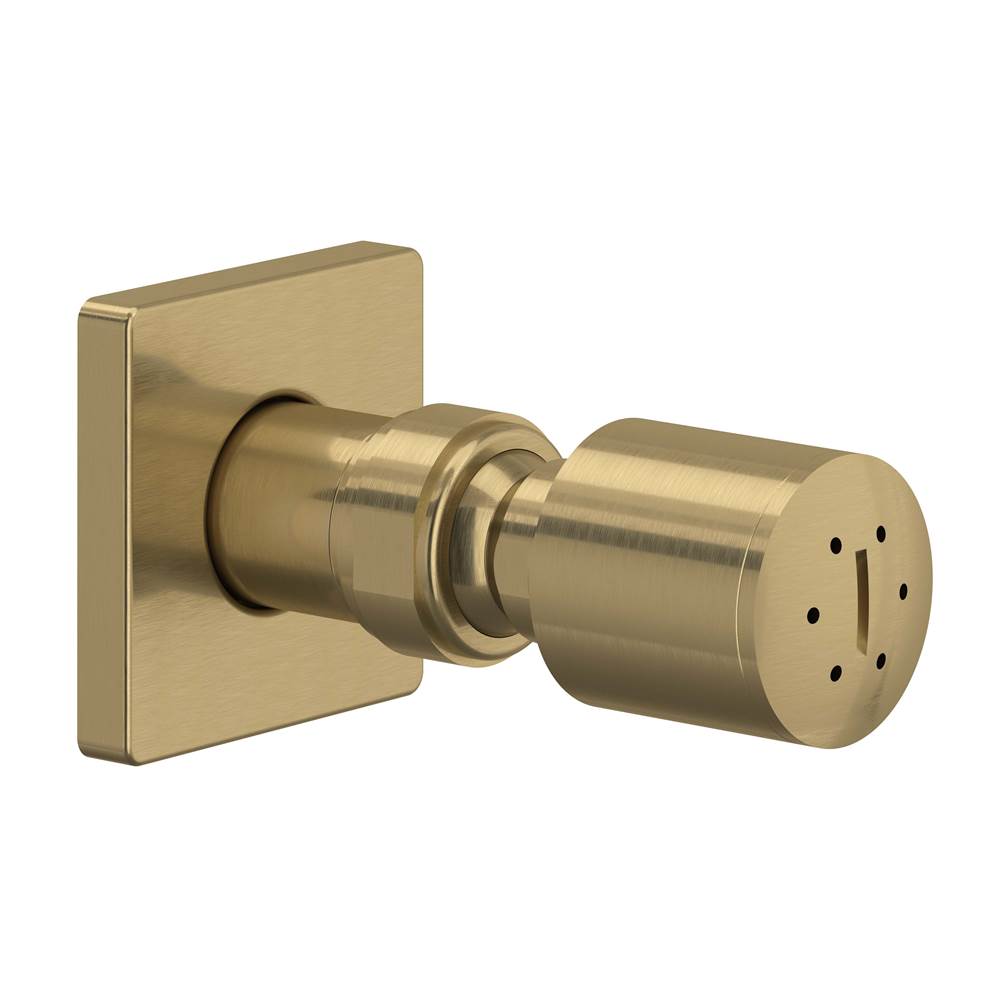 ROHL 0226BS1AG Single Function Body Spray In Antique Gold