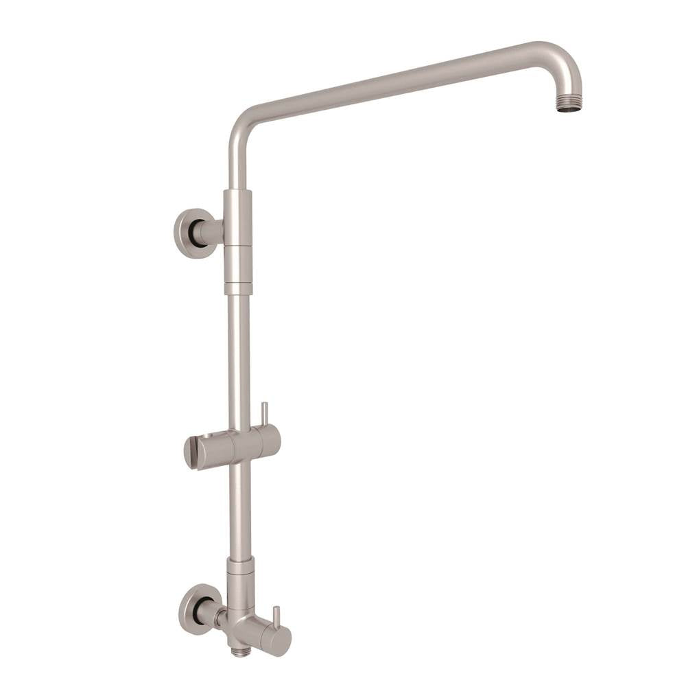 ROHL L0095STN Retro-Fit Shower Column Riser With Diverter In Satin Nickel