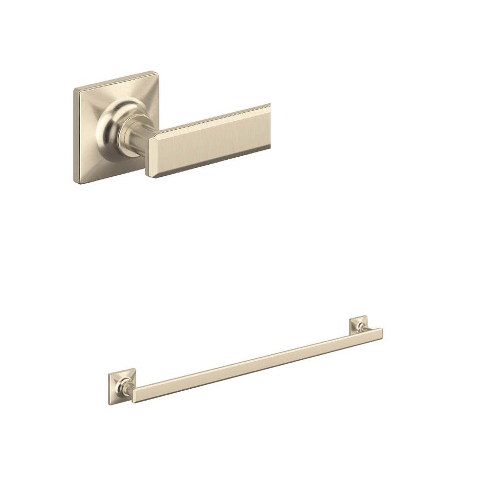 ROHL AP25WTB24STN Apothecary 24" Towel Bar In Satin Nickel