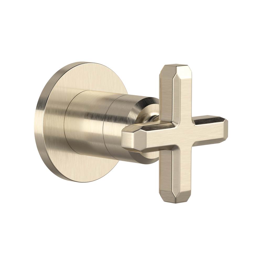 ROHL TAP18W1XMSTN Apothecary Trim For Volume Control And Diverter In Satin Nickel