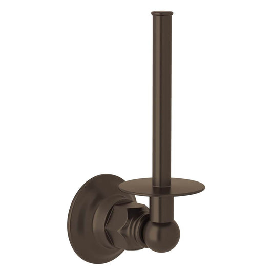 ROHL ROT19TCB Spare Toilet Paper Holder In Tuscan Brass