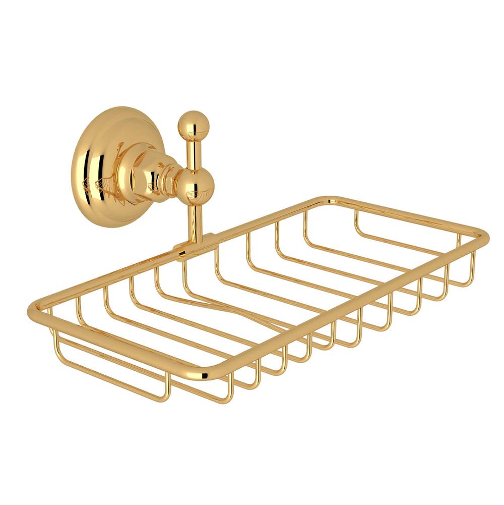 ROHL A1493IB Soap Basket In Italian Brass