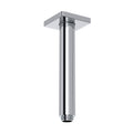 ROHL 70527SAAPC 7" Reach Ceiling Mount Shower Arm With Square Escutcheon In Polished Chrome