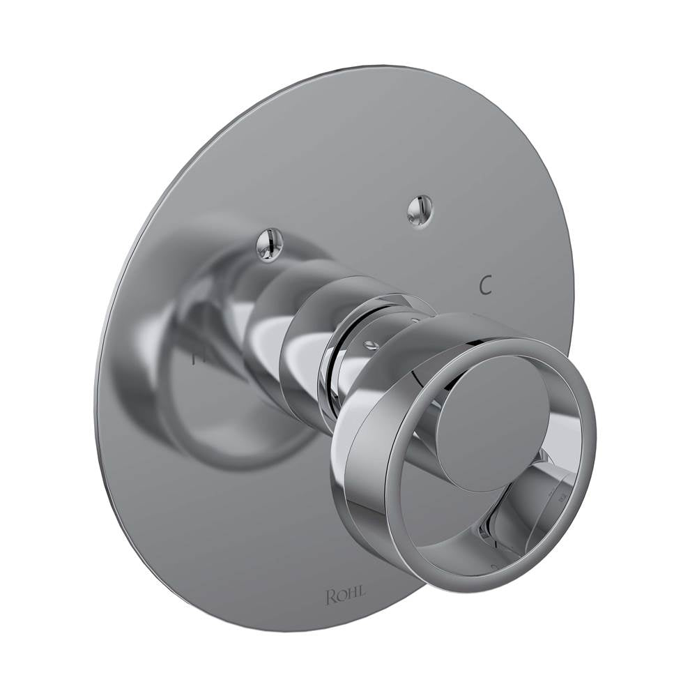 ROHL EC13W1IWAPC Eclissi 3/4" Thermostatic Trim Without Volume Control In Polished Chrome