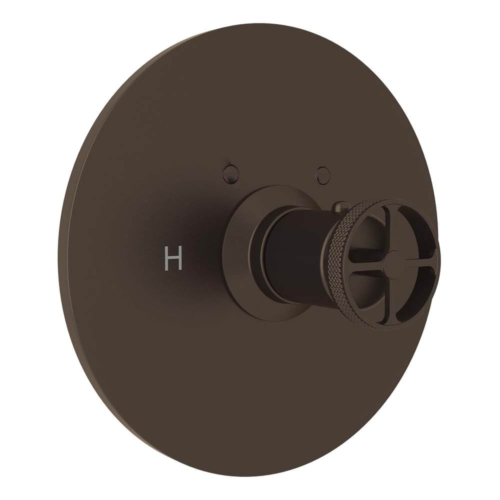 ROHL A4914IWTCB Campo 3/4" Thermostatic Trim Without Volume Control In Tuscan Brass