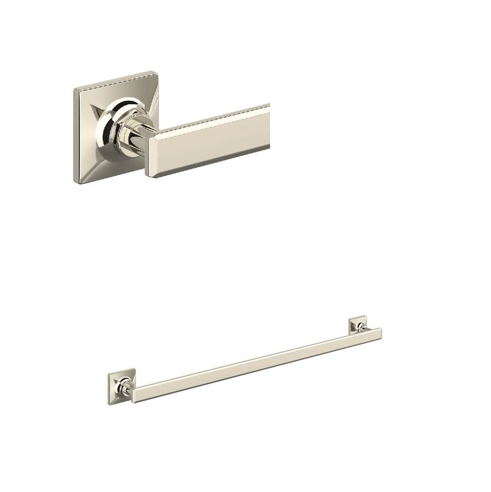 ROHL AP25WTB24PN Apothecary 24" Towel Bar In Polished Nickel
