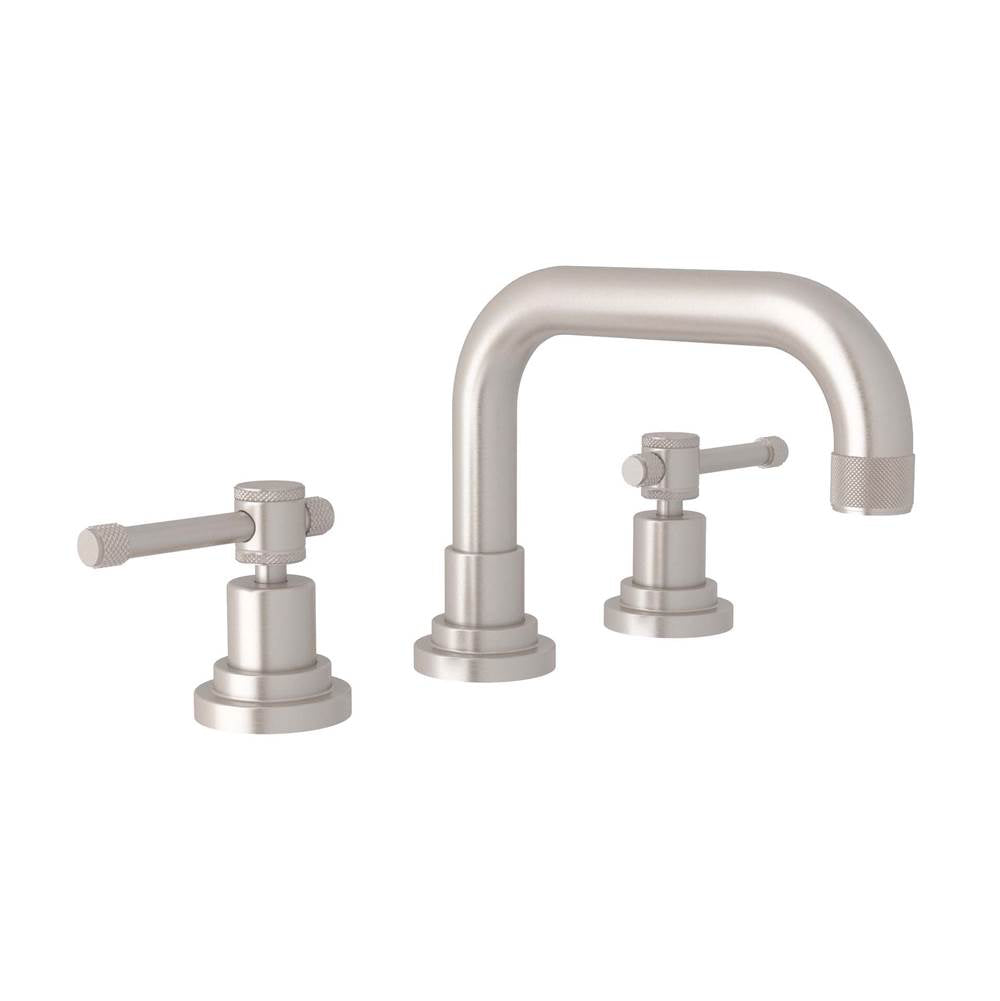 ROHL A3318ILSTN-2 Campo Widespread Lavatory Faucet In Satin Nickel