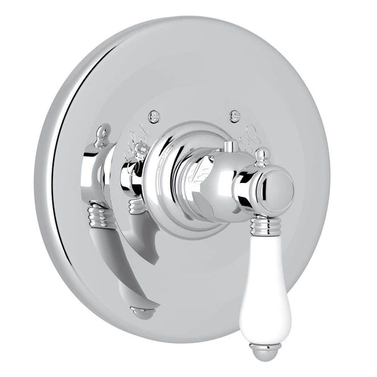 ROHL A4914LPAPC 3/4" Thermostatic Trim Without Volume Control In Polished Chrome