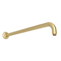 ROHL 1455/20ULB 20" Reach Wall Mount Shower Arm In Unlacquered Brass