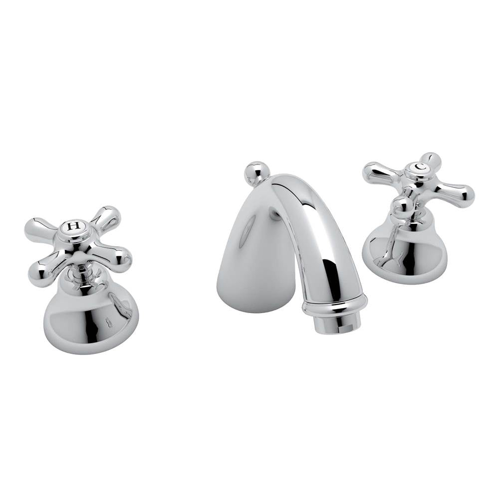 ROHL A2707XMAPC-2 Verona Widespread Lavatory Faucet In Polished Chrome