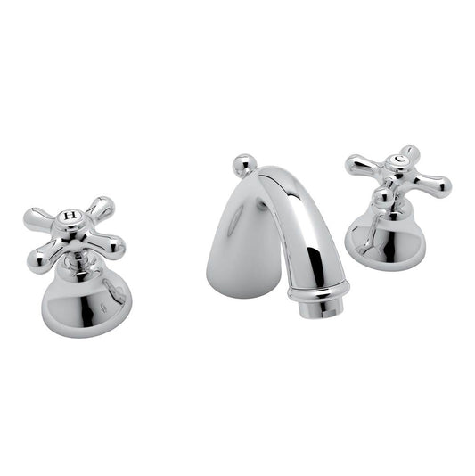 ROHL A2707XMAPC-2 Verona Widespread Lavatory Faucet In Polished Chrome