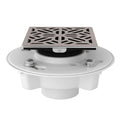 ROHL SDPVC2/3-3144STN PVC 2" X 3" Drain Kit With 3144 Mosaic Decorative Cover In Satin Nickel