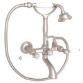 ROHL A1401LPSTN Exposed Wall Mount Tub Filler In Satin Nickel