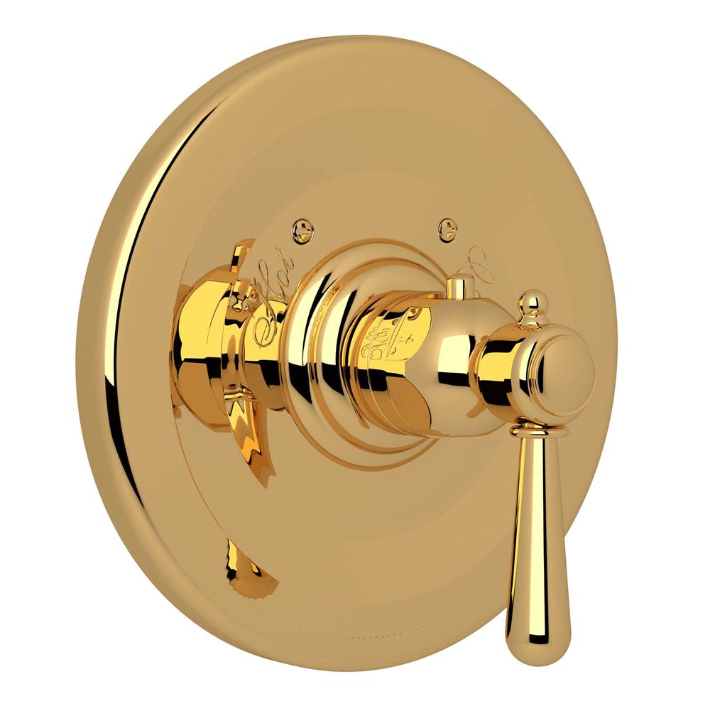 ROHL A2914LMIB Verona 3/4" Thermostatic Trim Without Volume Control In Italian Brass