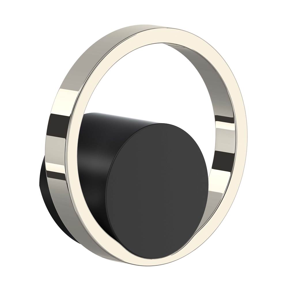 ROHL EC81IWMBP Eclissi Kitchen Faucet Handle In Matte Black/Polished Nickel