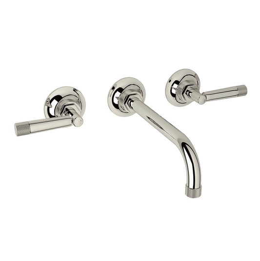 ROHL MB2030LMPNTO-2 Graceline Wall Mount Lavatory Faucet In Polished Nickel