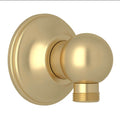 ROHL 1295SUB Handshower Outlet In Satin Unlacquered Brass