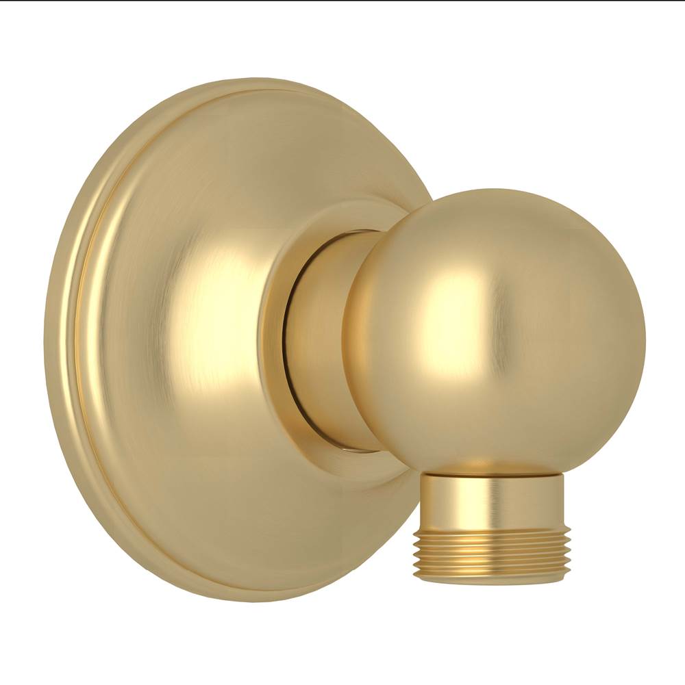 ROHL 1295SUB Handshower Outlet In Satin Unlacquered Brass