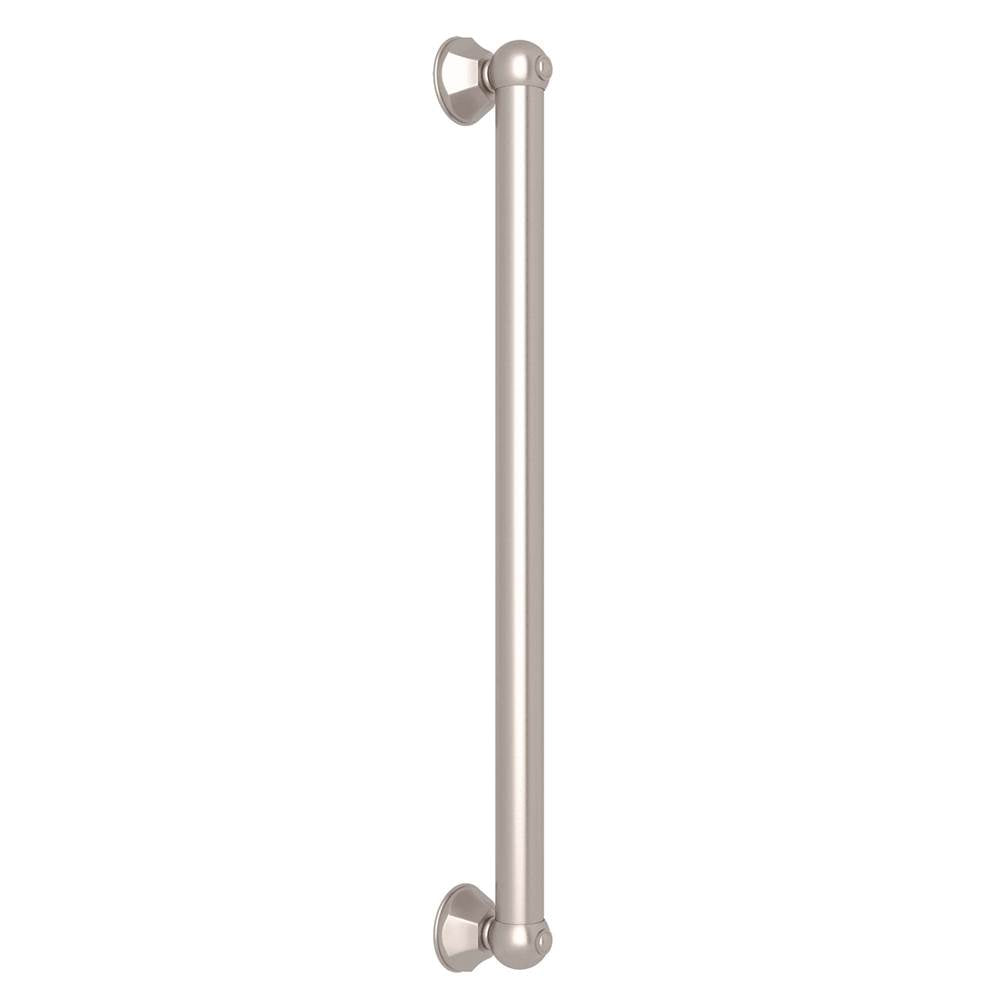 ROHL 1278STN 24" Grab Bar In Satin Nickel