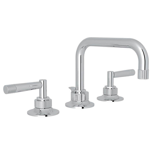 ROHL MB2009LMAPC-2 Graceline Widespread Lavatory Faucet With U-Spout In Polished Chrome