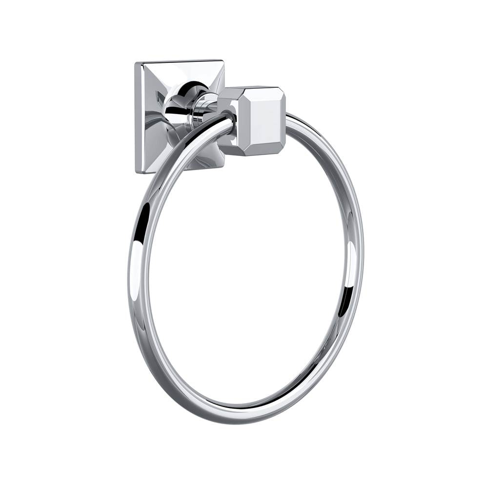ROHL AP25WTRAPC Apothecary Towel Ring In Polished Chrome
