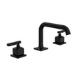 ROHL AP09D3LMMB Apothecary Widespread Lavatory Faucet With U-Spout In Matte Black