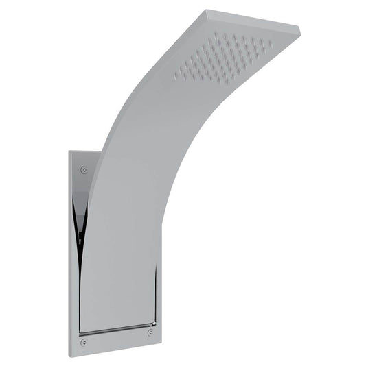 ROHL WA1319-APC 15" x 6" Rain Showerhead With Arm In Polished Chrome