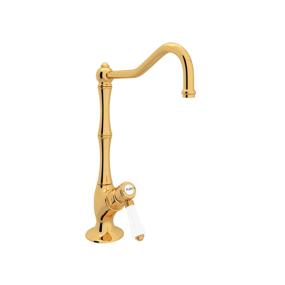 ROHL A1435LPIB-2 Acqui Filter Kitchen Faucet In Italian Brass