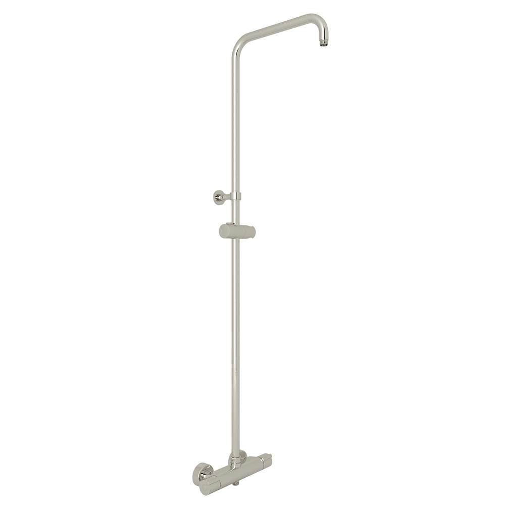 ROHL C72-PN Exposed Wall Mount Thermostatic Shower With Diverter In Polished Nickel
