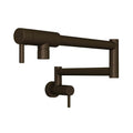 ROHL QL66L-TCB-2 Modern Pot Filler In Tuscan Brass