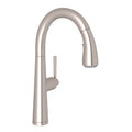 ROHL R7515SLMSTN-2 Lux Pull-Down Bar/Food Prep Kitchen Faucet In Satin Nickel