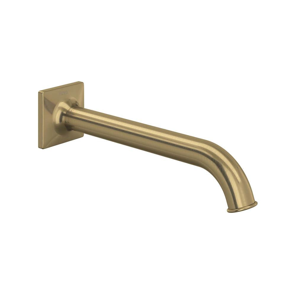 ROHL AP16W1AG Apothecary Wall Mount Tub Spout In Antique Gold