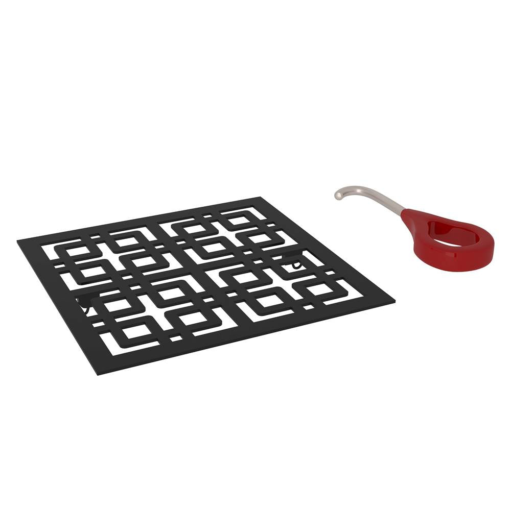 ROHL DC3142MB Weave Decorative Drain Cover In Matte Black