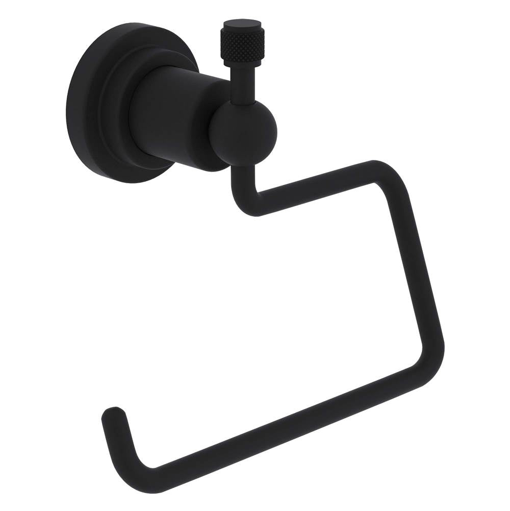 ROHL A1492IWMB Campo Toilet Paper Holder In Matte Black