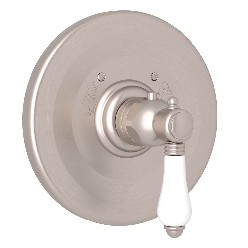 ROHL A4914LPSTN 3/4" Thermostatic Trim Without Volume Control In Satin Nickel