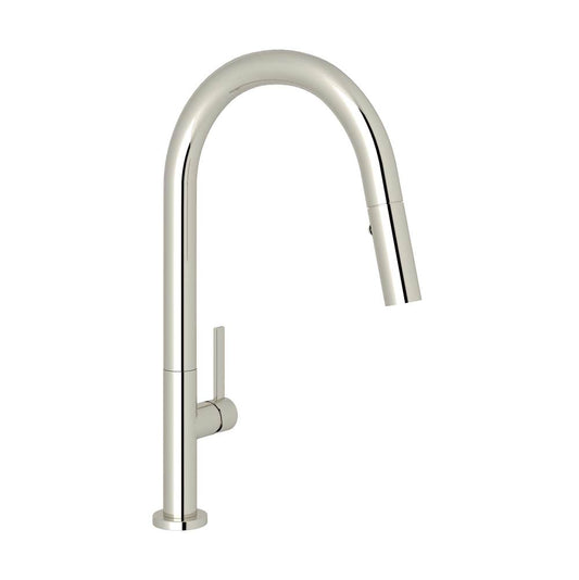 ROHL R7581LMPN-2 Lux Pull-Down Kitchen Faucet In Polished Nickel