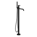 ROHL MI05F1SDMB Miscelo Single Hole Floor Mount Tub Filler Trim In Matte Black
