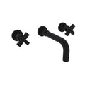 ROHL A2207XMMBTO-2 Lombardia Wall Mount Lavatory Faucet In Matte Black