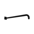 ROHL 200227SAMB 20" Reach Wall Mount Shower Arm With Square Escutcheon In Matte Black