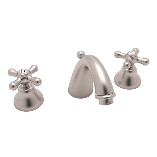ROHL A2707XMSTN-2 Verona Widespread Lavatory Faucet In Satin Nickel