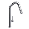 ROHL TE56D1LMAPC Tenerife Pull-Down Kitchen Faucet With U-Spout In Polished Chrome