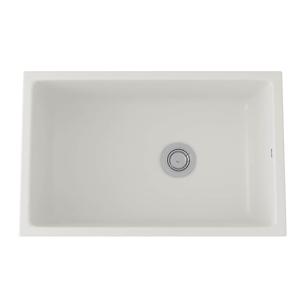 ROHL 6307-68 Allia 32" Fireclay Single Bowl Undermount Kitchen Sink In Pergame