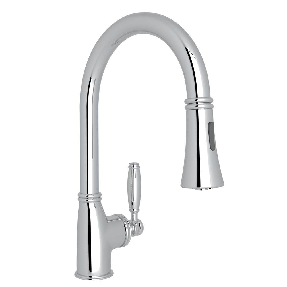 ROHL MB7927LMAPC-2 Gotham Pull-Down Bar/Food Prep Kitchen Faucet In Polished Chrome