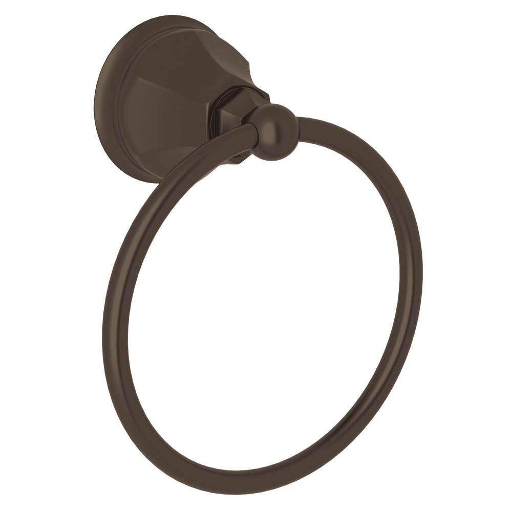 ROHL A6885TCB Palladian Towel Ring In Tuscan Brass